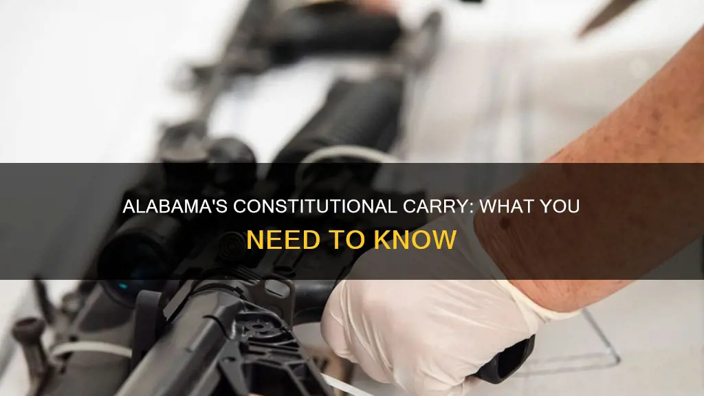is alabama a constitutional carry
