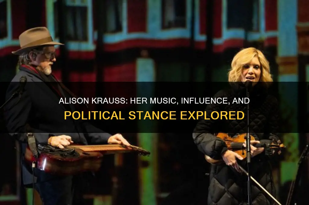is alison krauss political