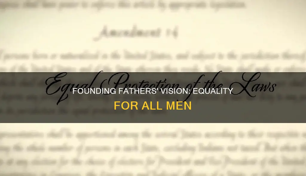 is all men are created equel part of the constitution