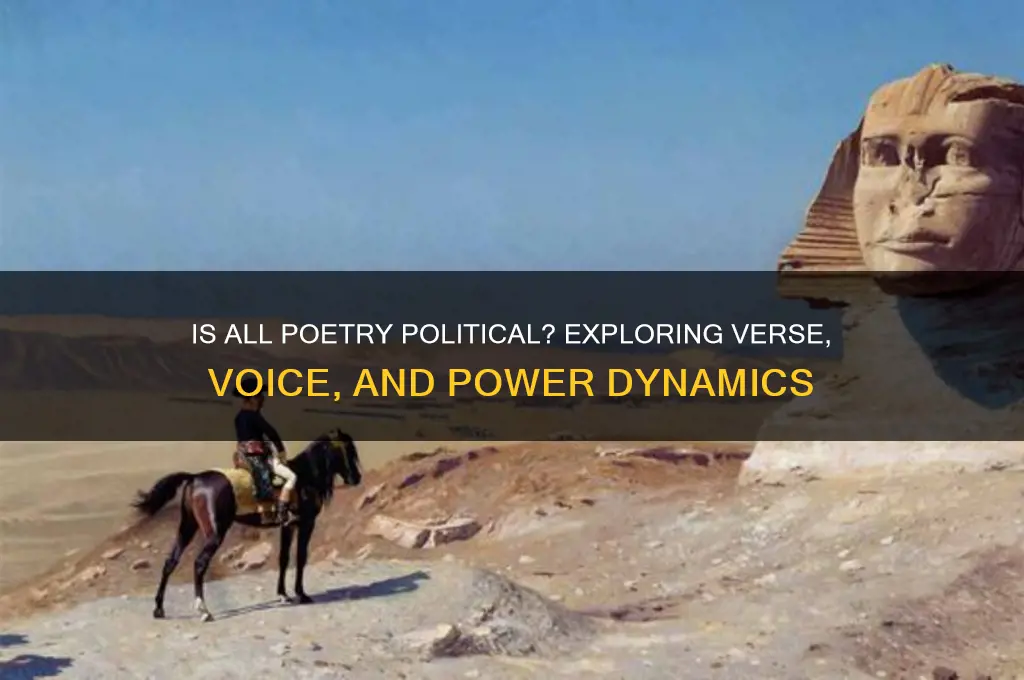 is all poetry political