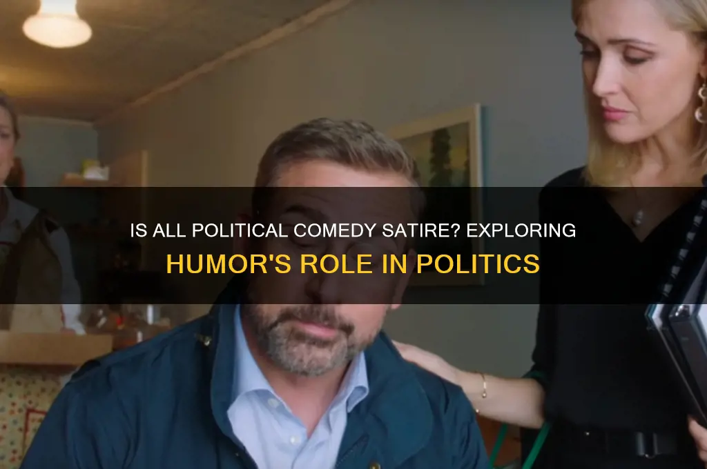 is all political comedy satire