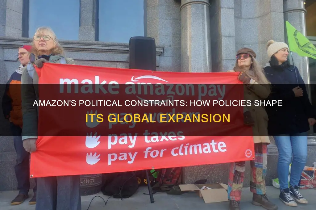 is amazon limited by politics