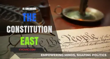 Amending the Constitution: A Difficult Task