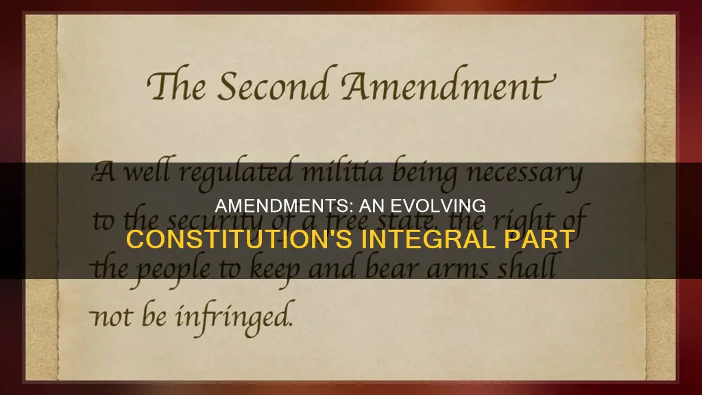 is amendments considered part of the constitution