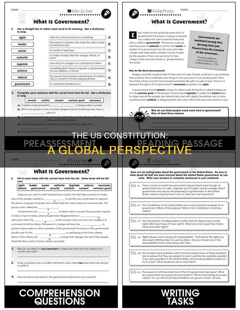 is america the only country with a constitution