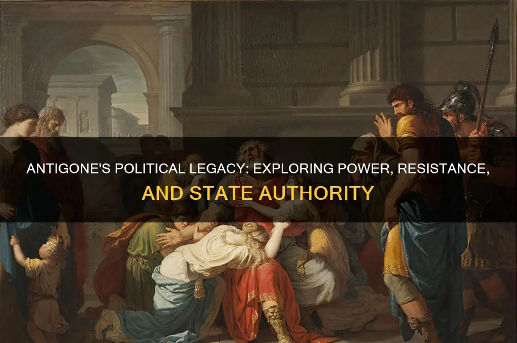 is antigone a political play