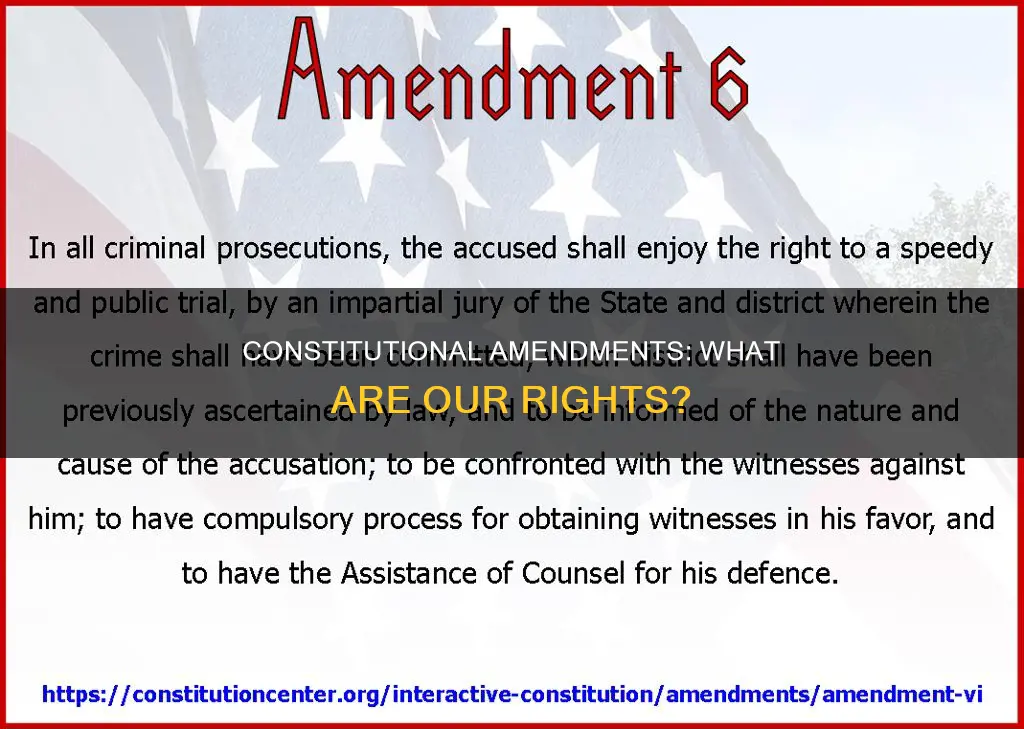 is anything guaranteed nationally by constitutional amendments