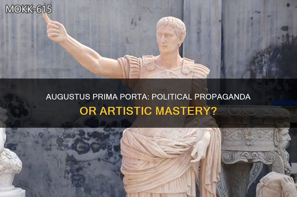 is augustus primaporta political propaganda