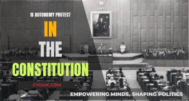 Autonomy and the Constitution: Protected or Not?
