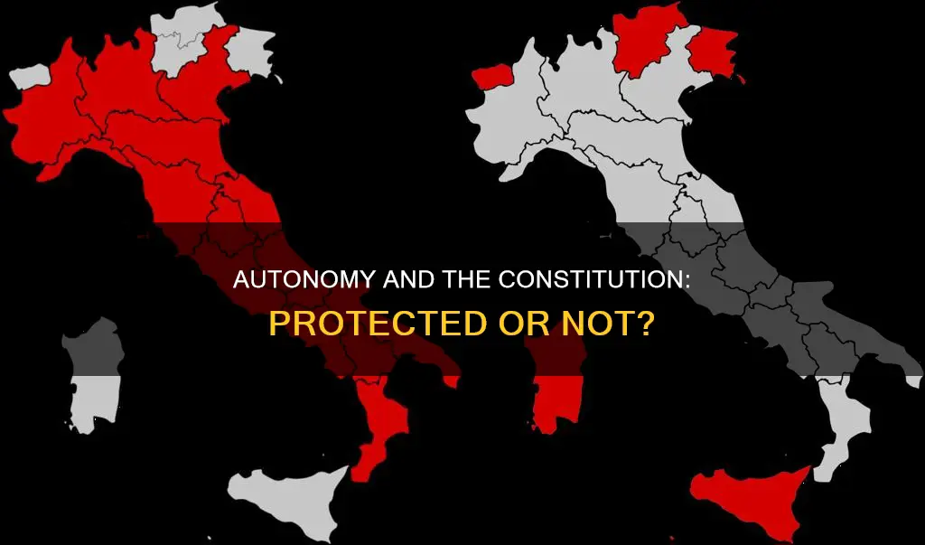 is autonomy protect in the constitution