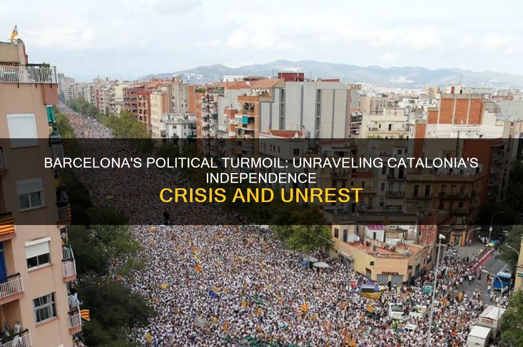 is barcelona in political turmoil