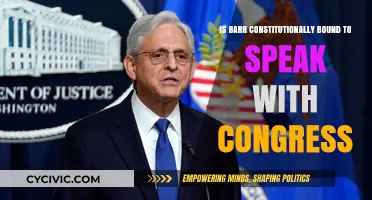 Barr's Duty: Congress and the Constitution