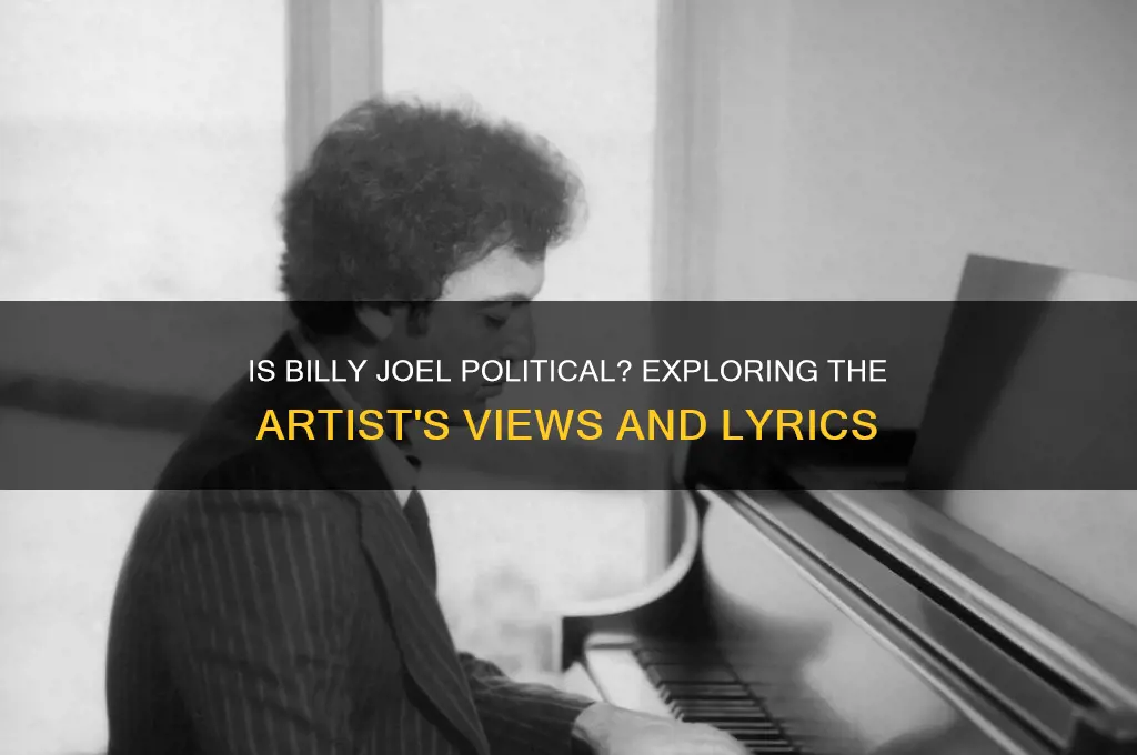 is billy joel political