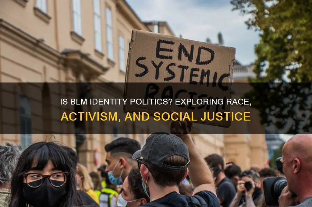 is blm identity politics