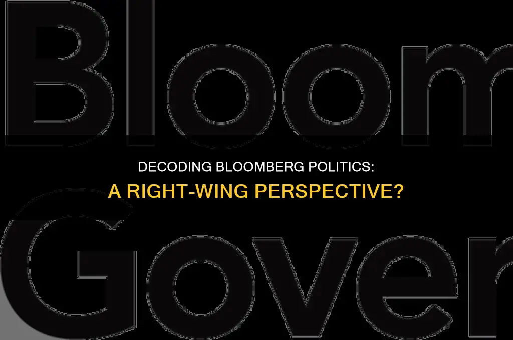 is bloomberg politics right wing