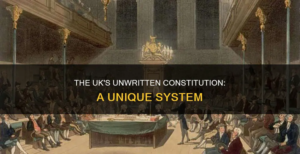 is british constitution written