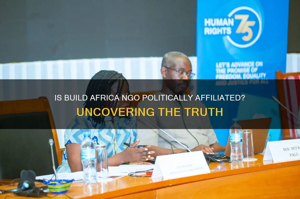 is build africa ngo political