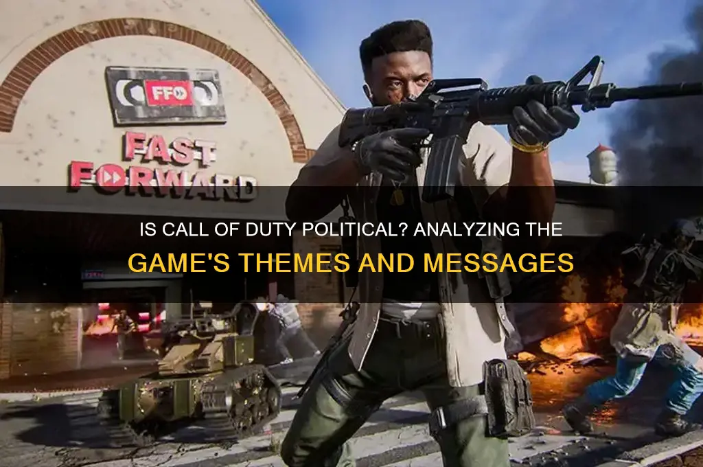 is call of duty political