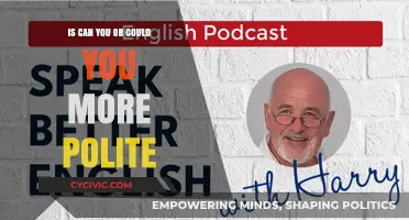 Could You" vs. "Can You": Which is More Polite in English