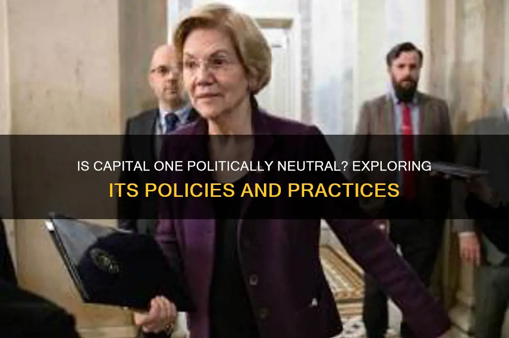 is capital one politically ok