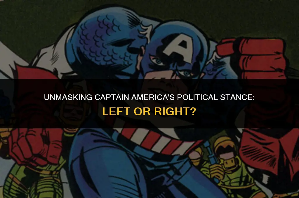 is captain america left or right politically