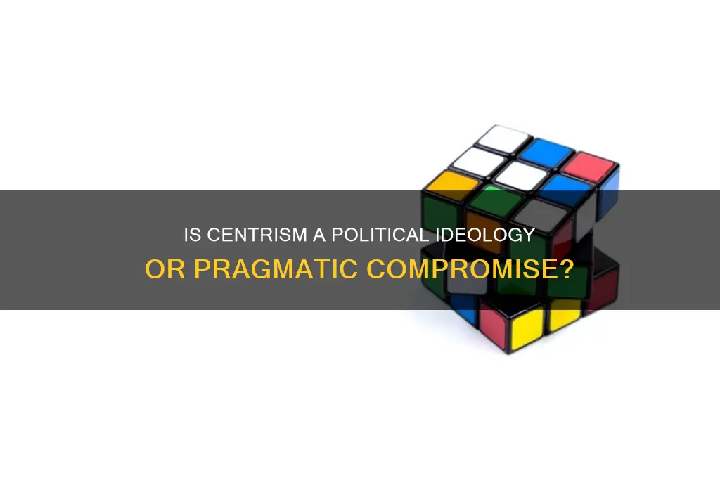 is centrism a political idealogy