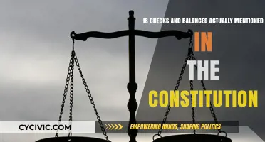 Checks and Balances: A Constitutional Cornerstone?