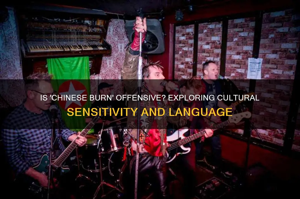 is chinese burn politically incorrect