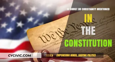 Christianity's Place in the Constitution