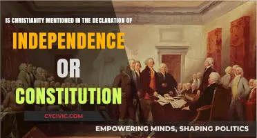 Christianity's Place in America's Founding Documents