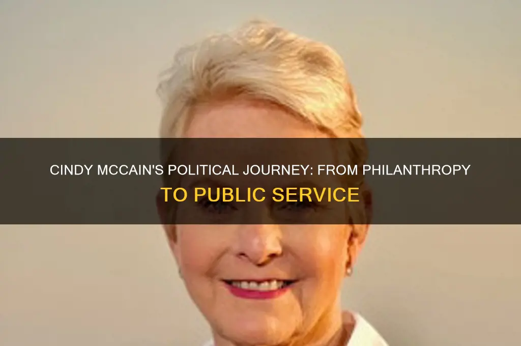 is cindy mccain in politics