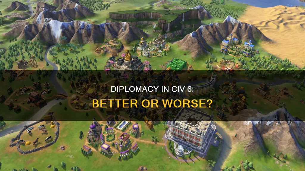 is civ 6 diplomacy better