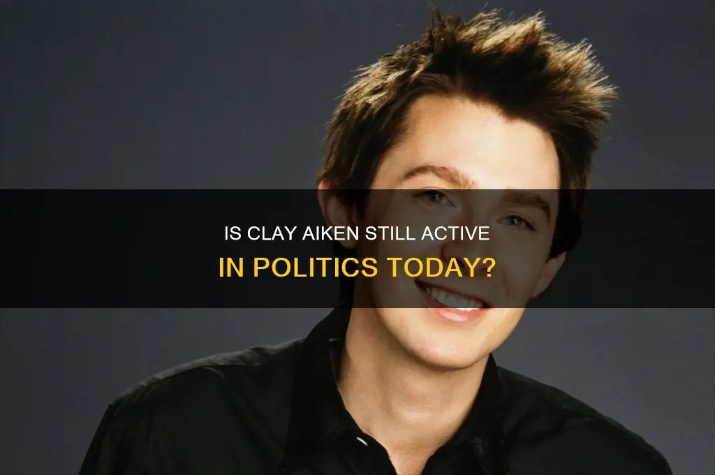 is clay aiken in politics