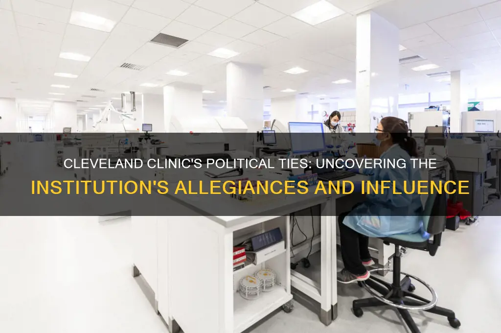 is clevekand clinic political