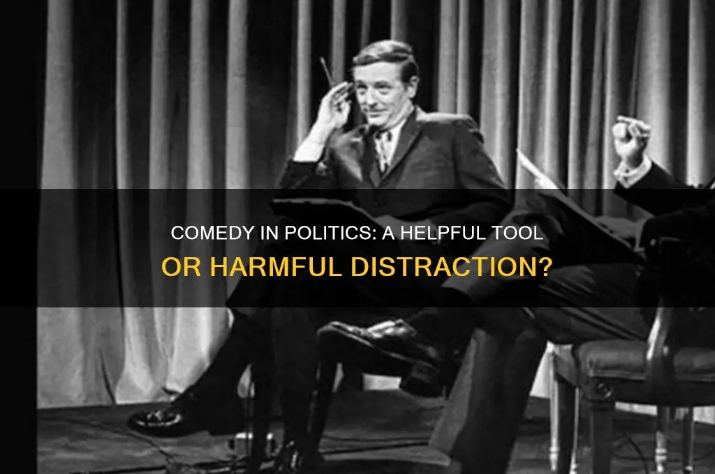 is comedy bad for politics