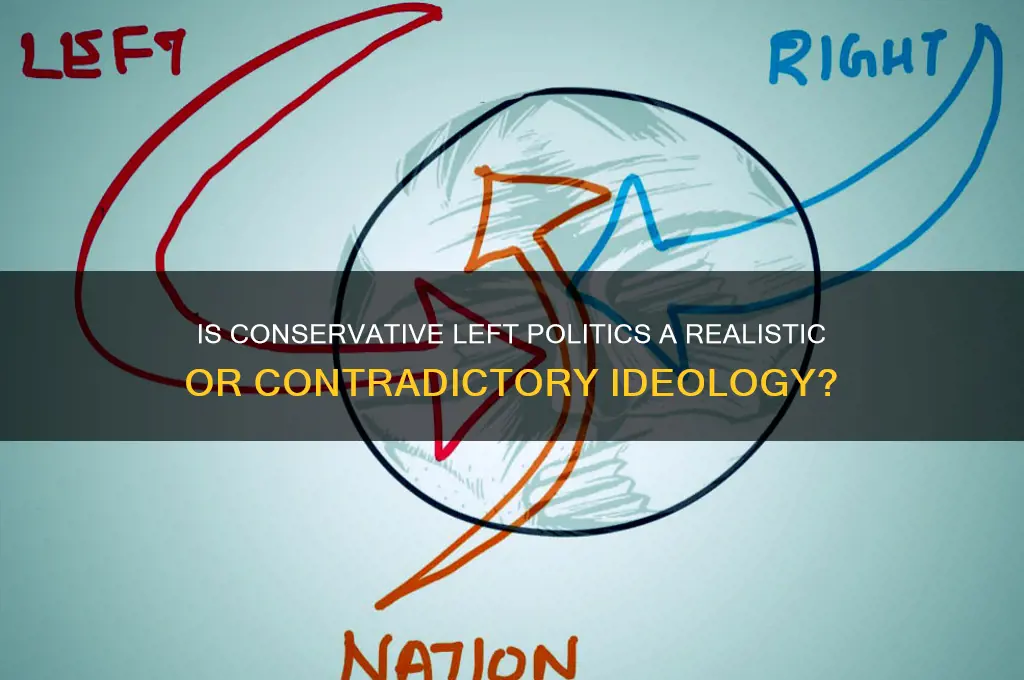 is conservative left politic