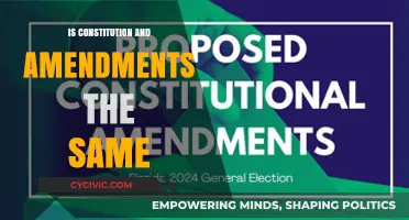 Understanding Constitution and Amendments: Are They Synonymous?