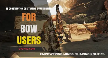 Constitution vs. Stamina Surge: Which Skill Trumps for Bow Users?
