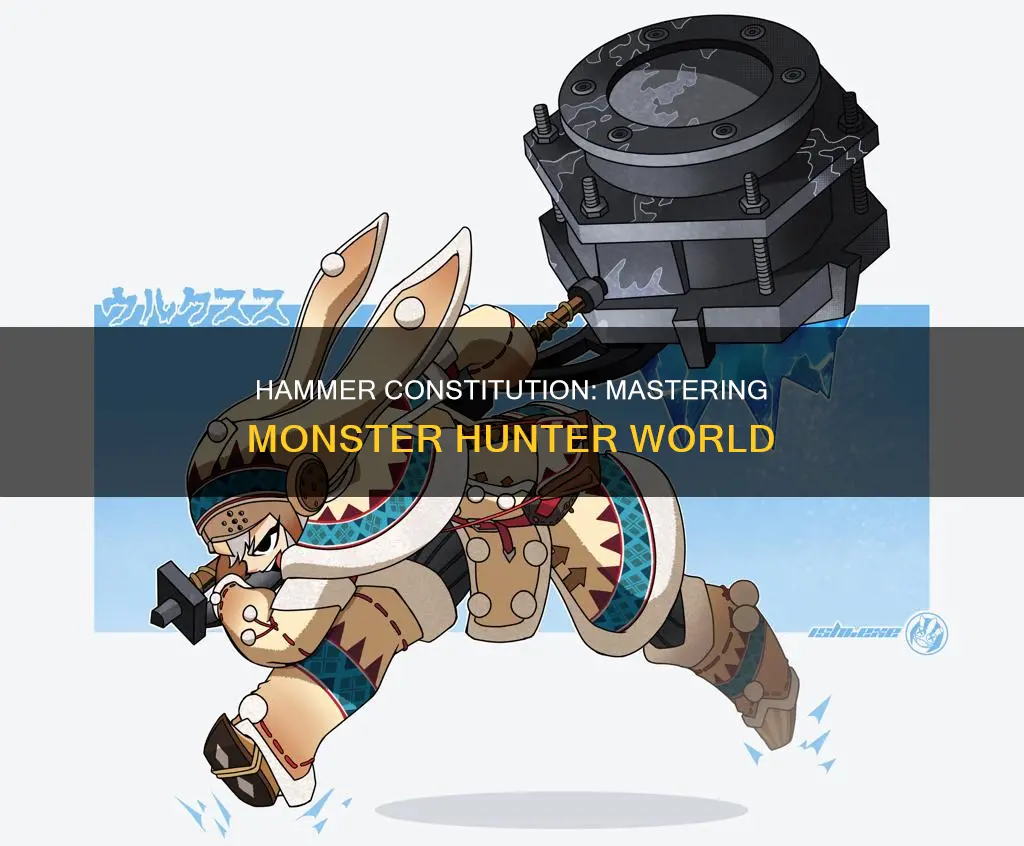 is constitution useful for hammer monster hunter world