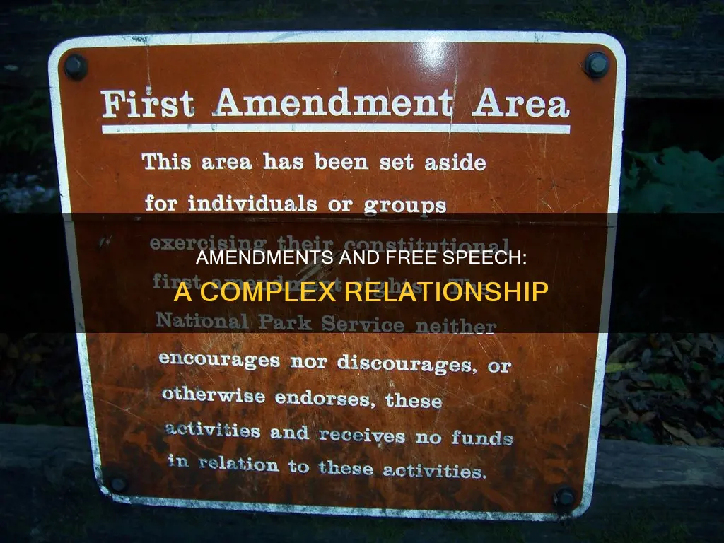 is constitutional amendments free speech