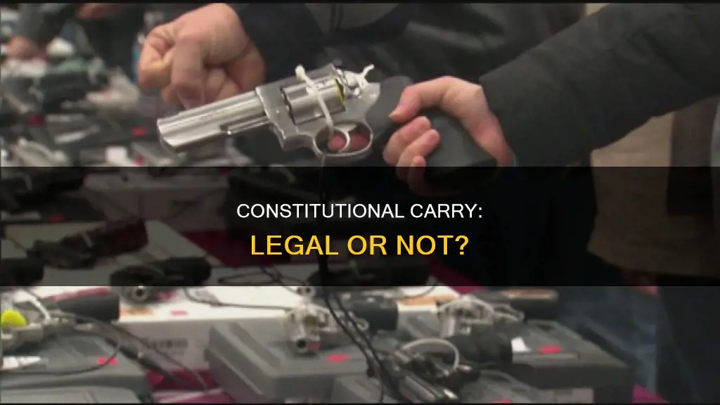is constitutional carry legal