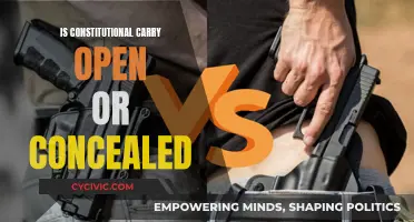 Open or Concealed: Understanding Constitutional Carry Laws