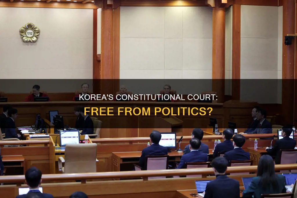 is constitutional court of korea free from political influence