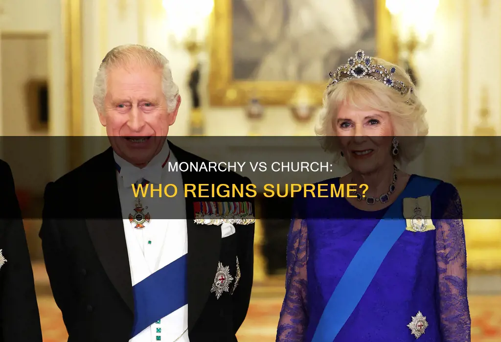 is constitutional monarchy above the church