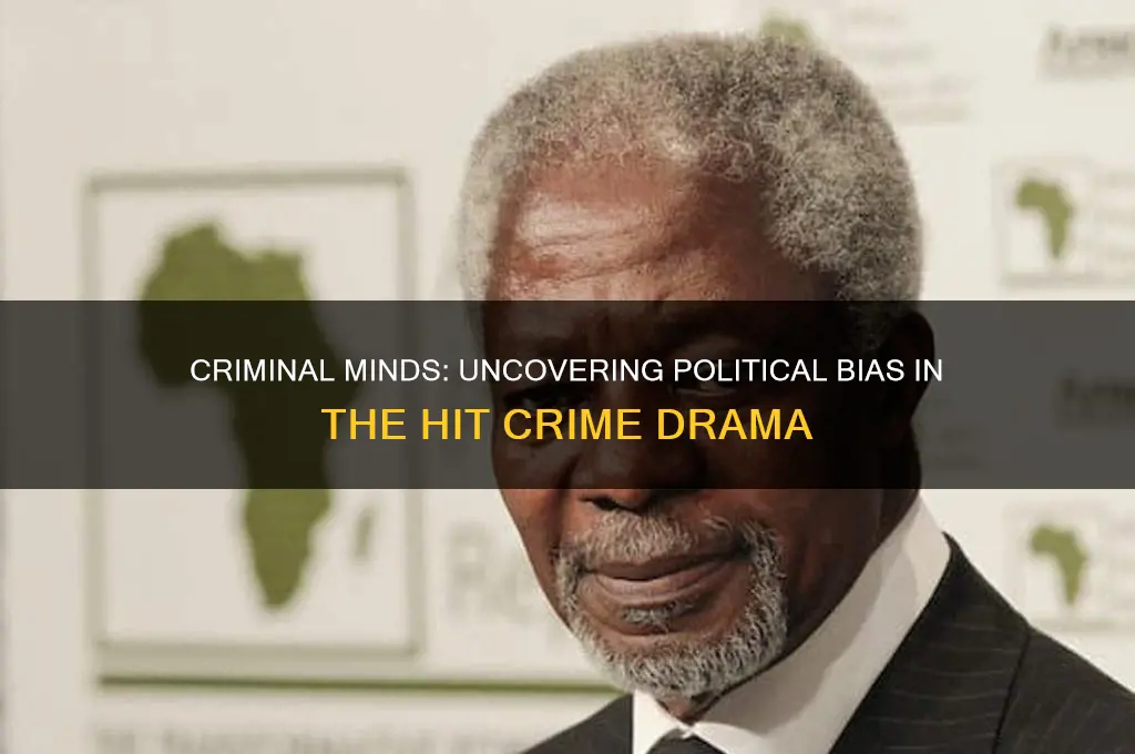 is criminal minds politically biased