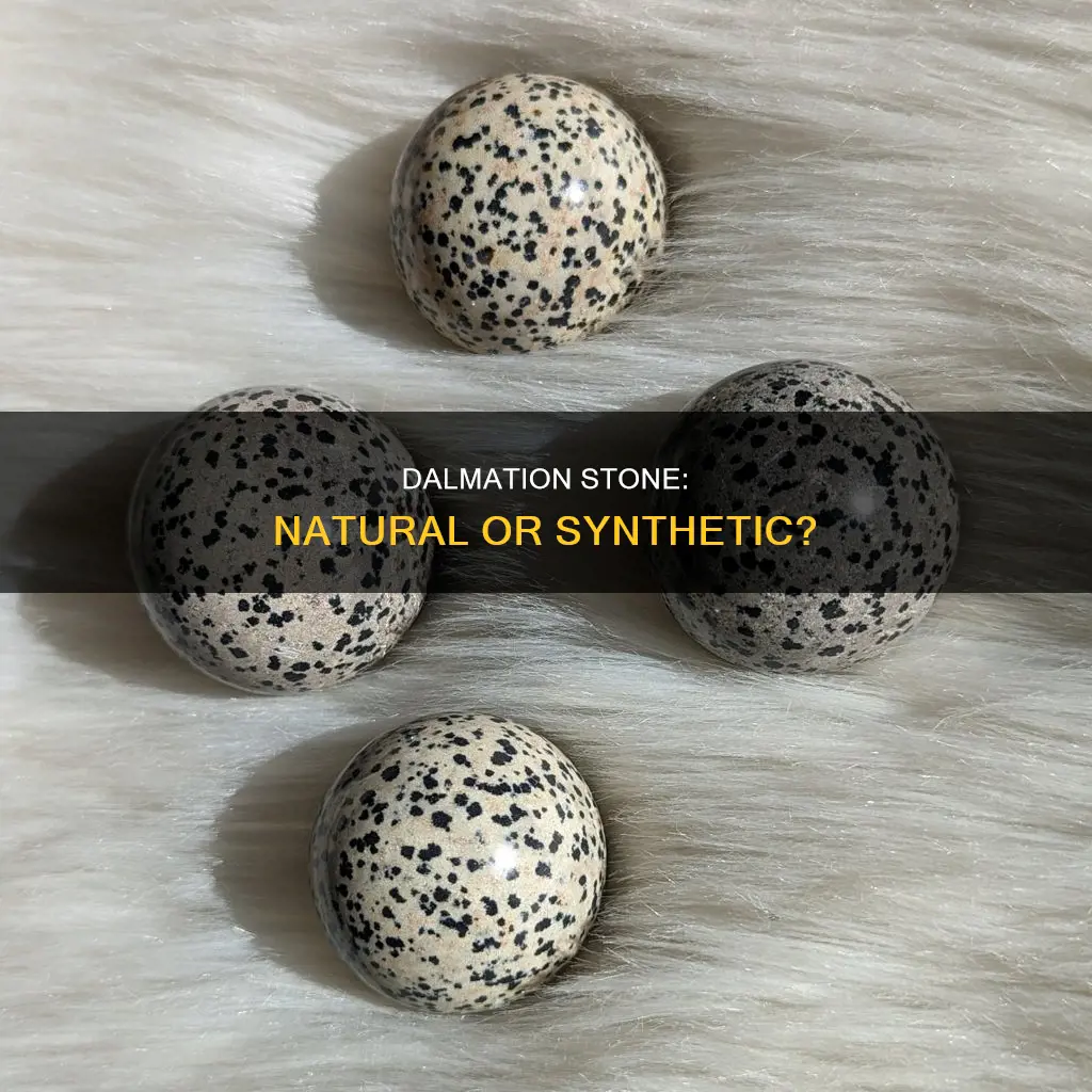 is dalmation stone real or a constituted stone