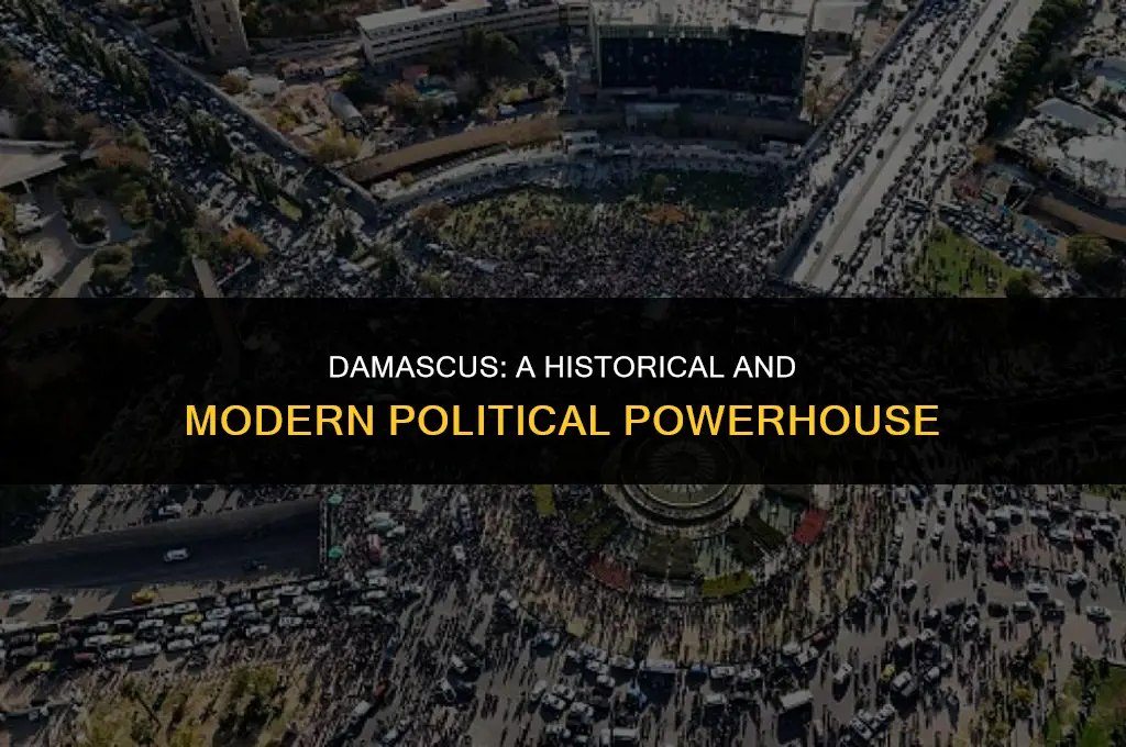 is damascus an important political center