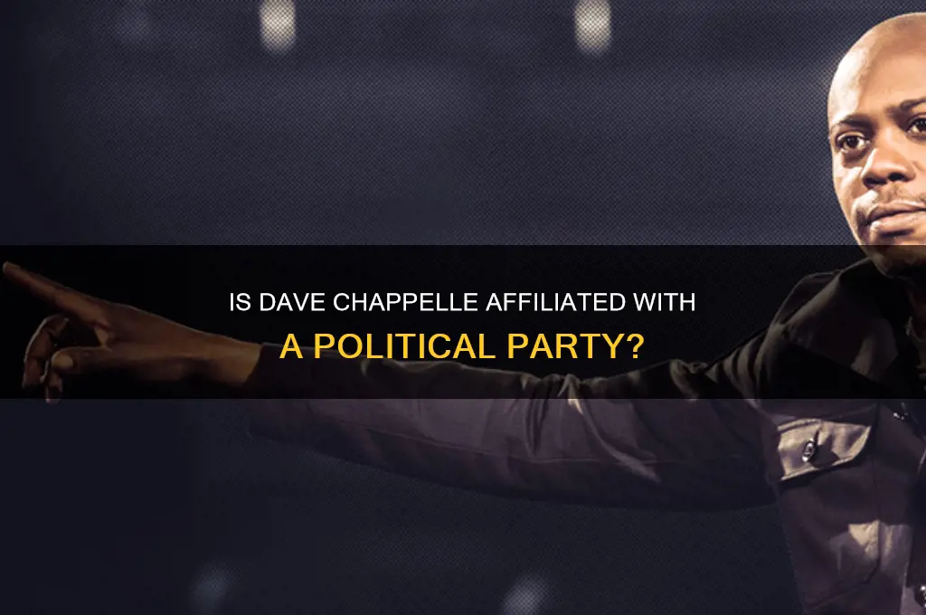 is dave chappelle political party
