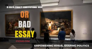 Death Penalty: Constitutional, but is it Ethical?