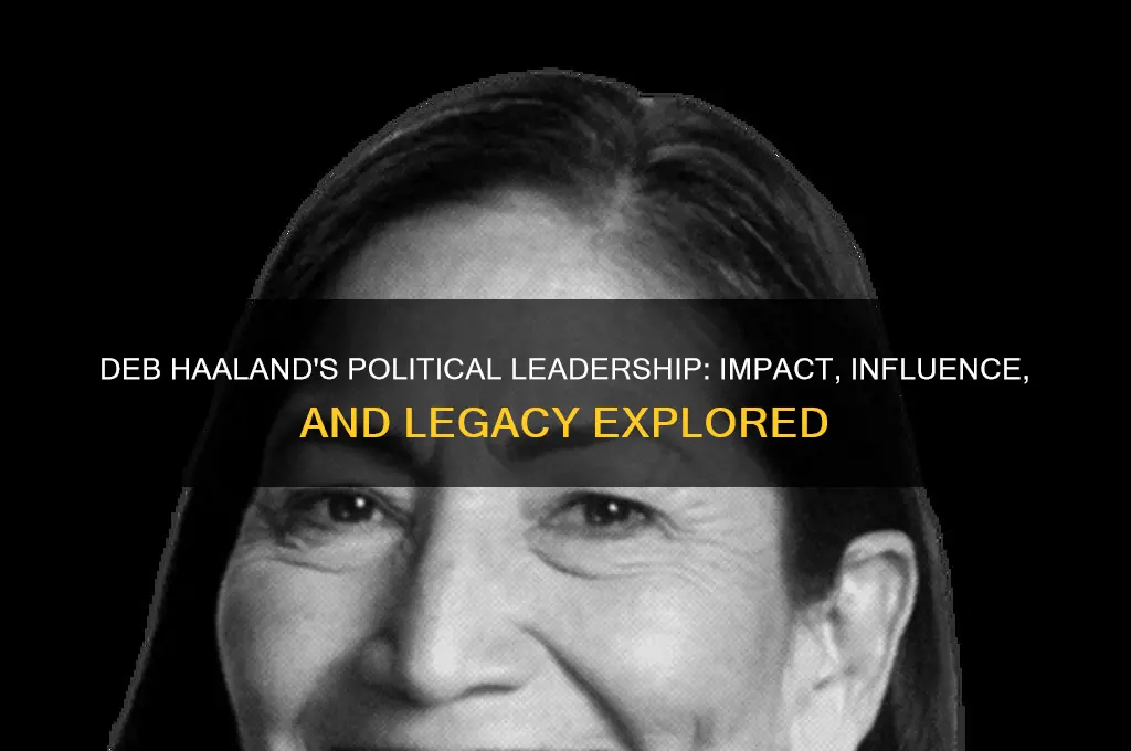 is deb haaland political leaders